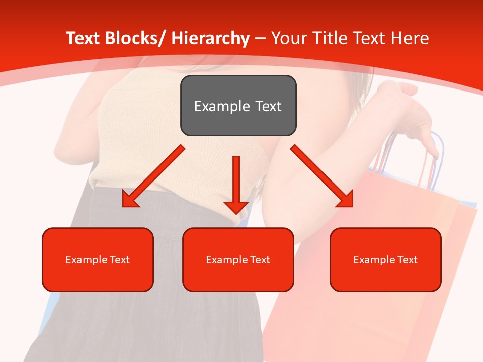 Nice Lady Gifts PowerPoint Template