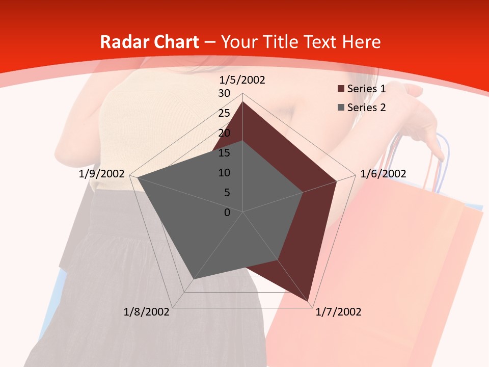 Nice Lady Gifts PowerPoint Template