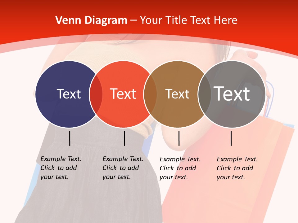 Nice Lady Gifts PowerPoint Template