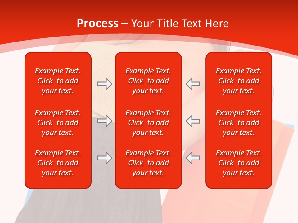 Nice Lady Gifts PowerPoint Template