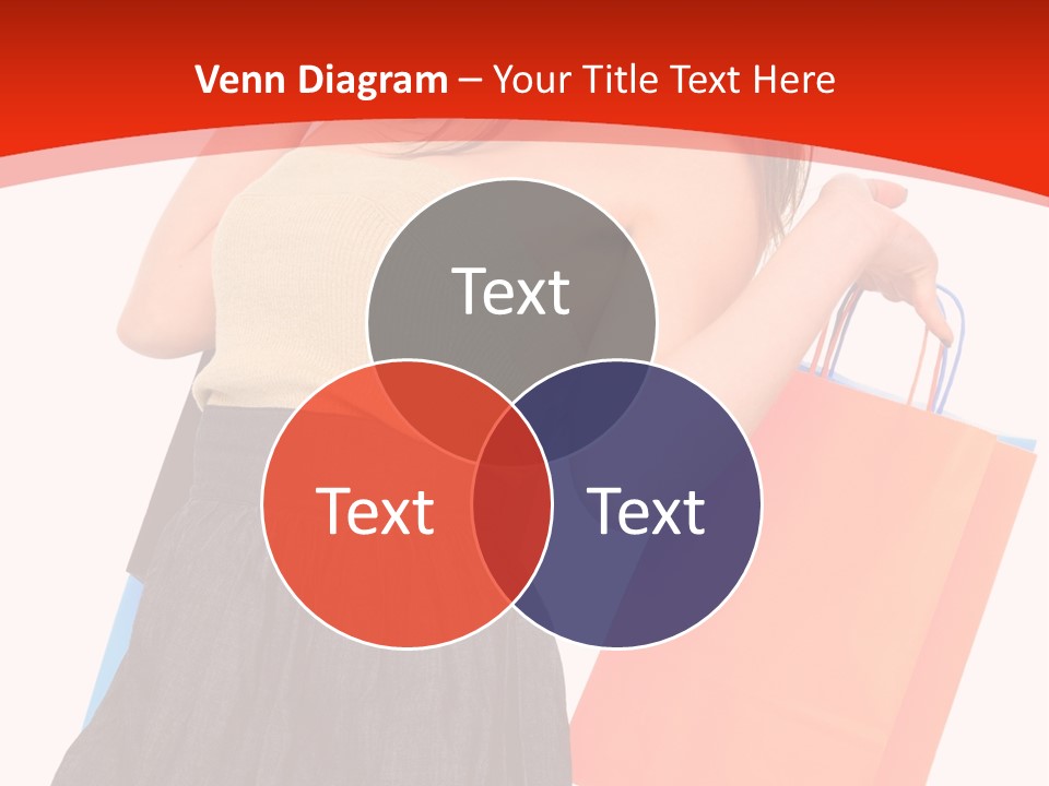 Nice Lady Gifts PowerPoint Template