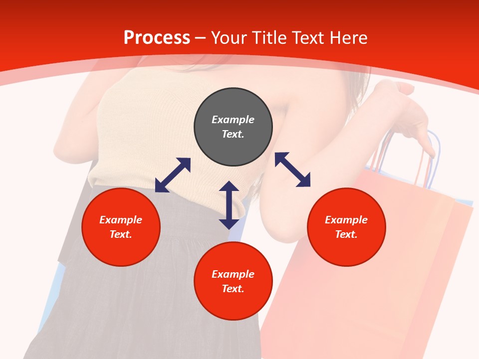 Nice Lady Gifts PowerPoint Template