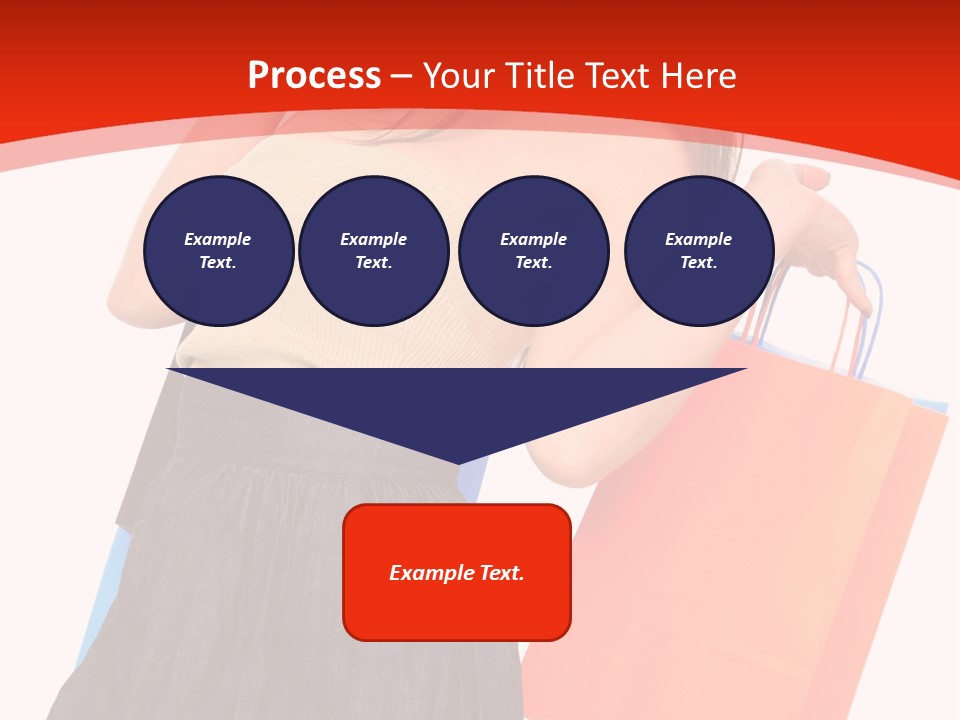 Nice Lady Gifts PowerPoint Template