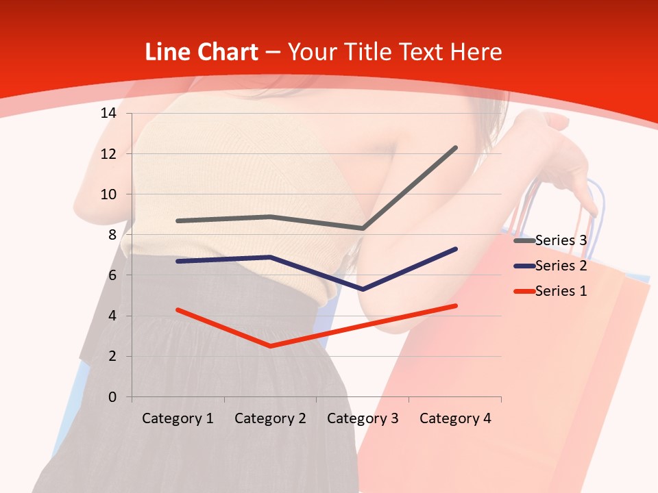 Nice Lady Gifts PowerPoint Template