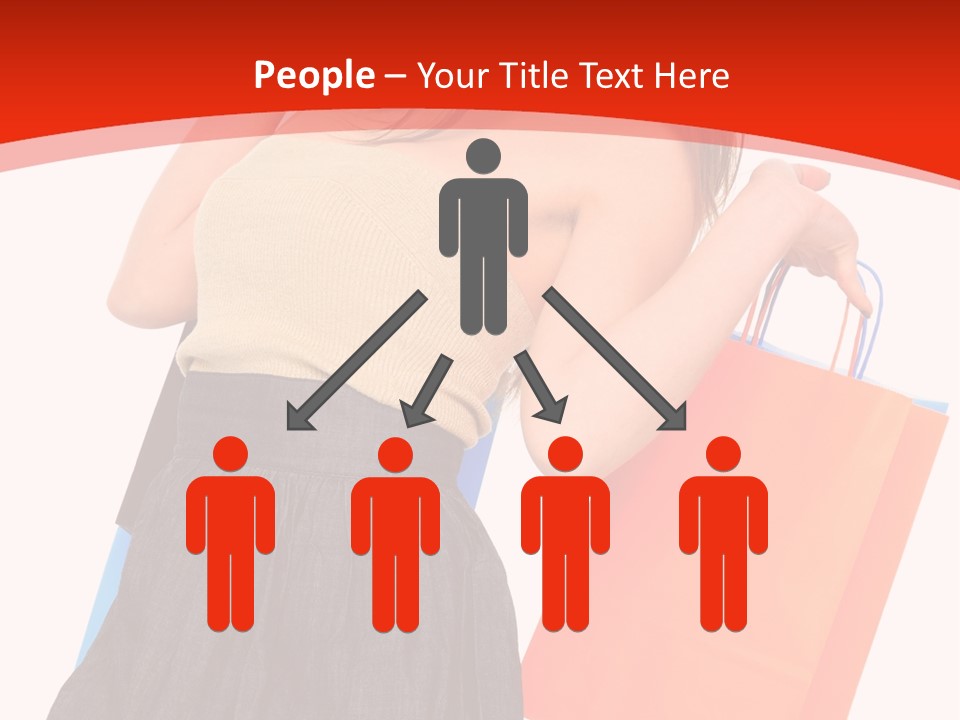 Nice Lady Gifts PowerPoint Template