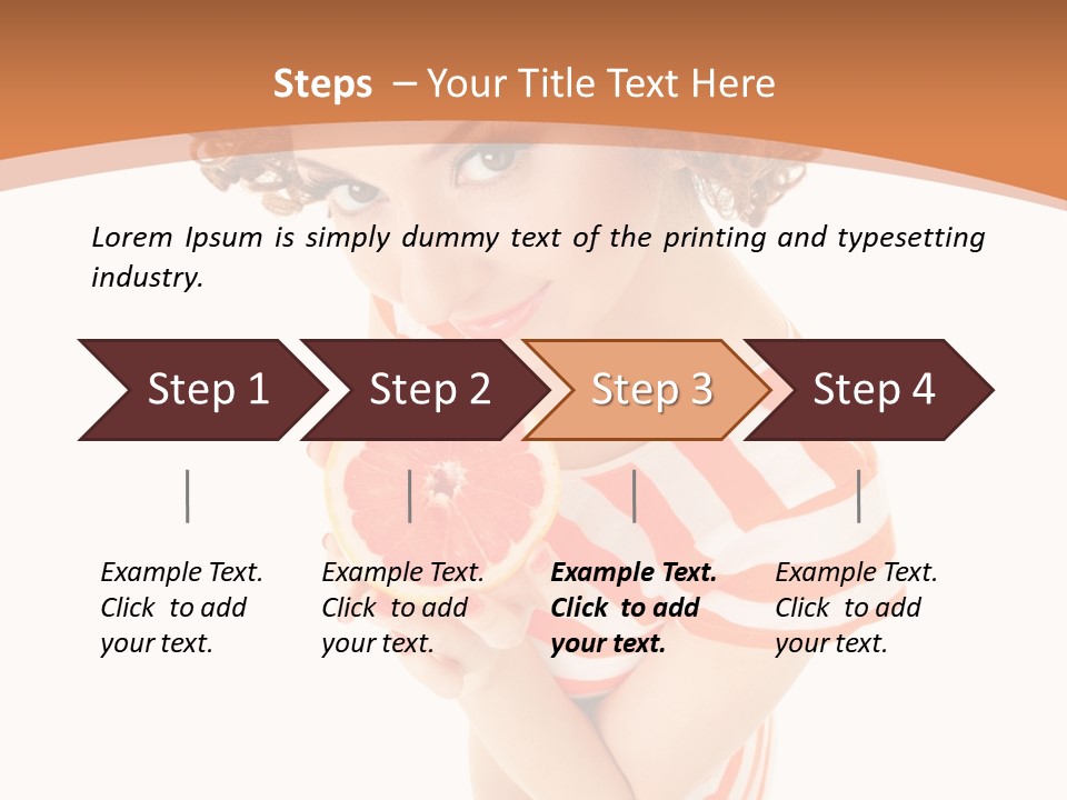 Beauty Background Lovely PowerPoint Template