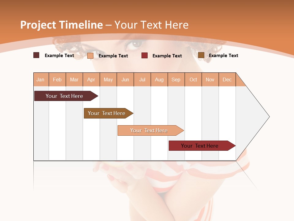 Beauty Background Lovely PowerPoint Template