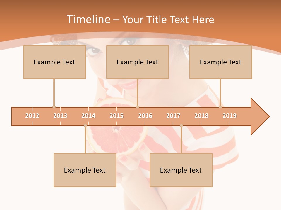 Beauty Background Lovely PowerPoint Template