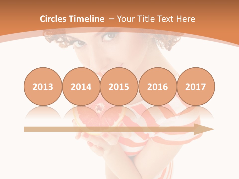 Beauty Background Lovely PowerPoint Template