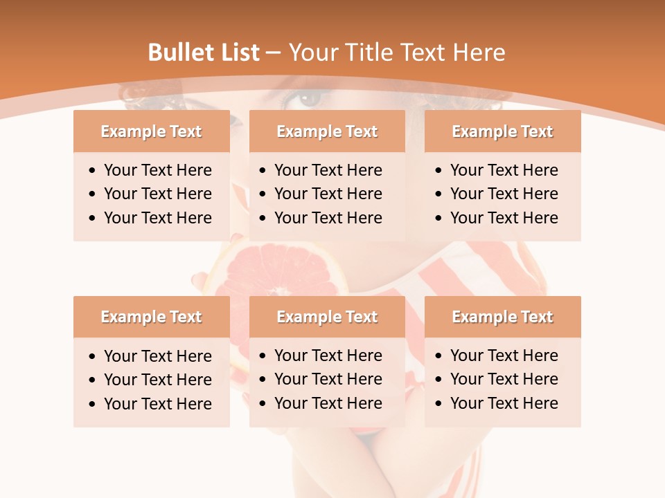 Beauty Background Lovely PowerPoint Template