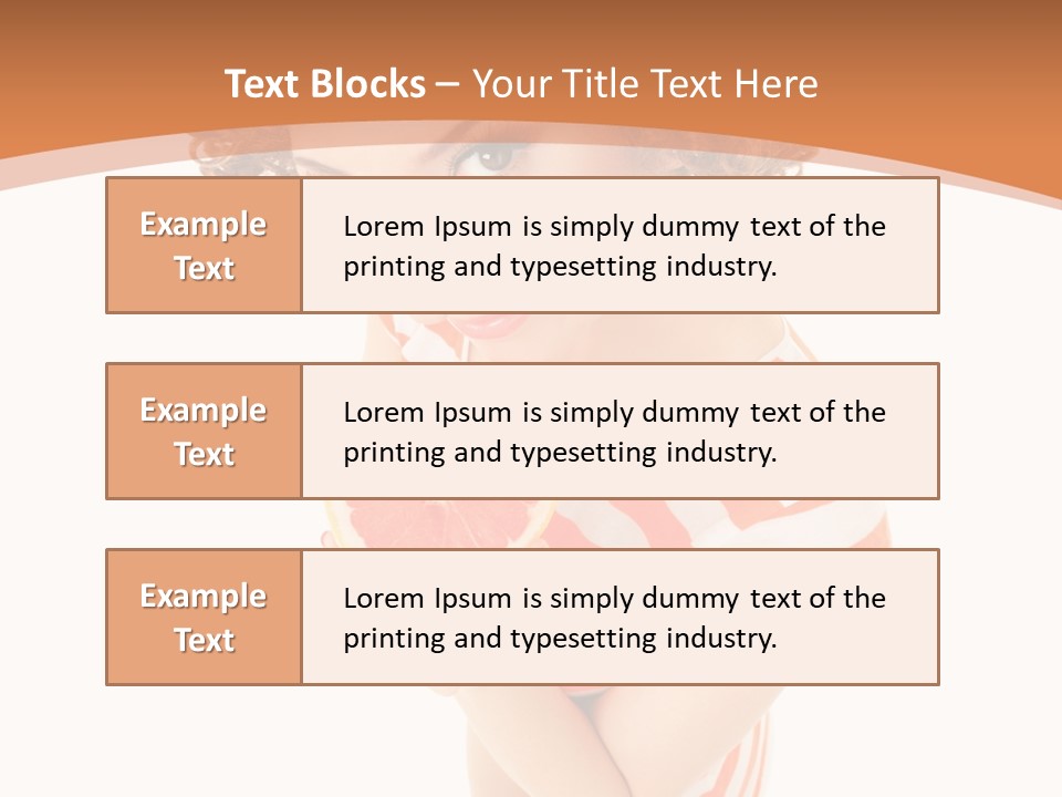 Beauty Background Lovely PowerPoint Template