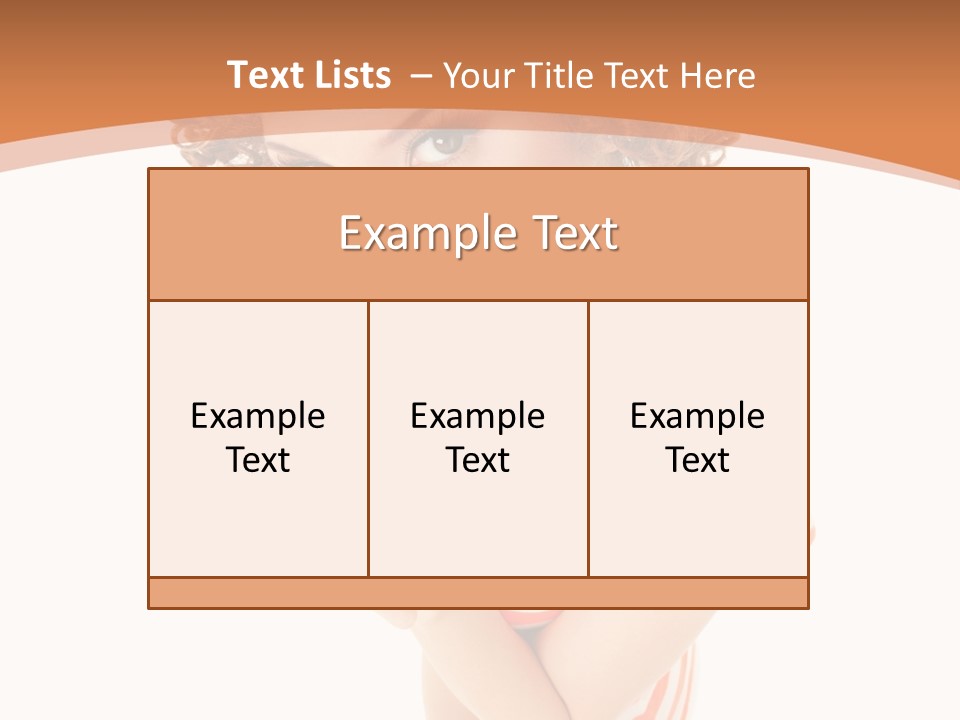 Beauty Background Lovely PowerPoint Template