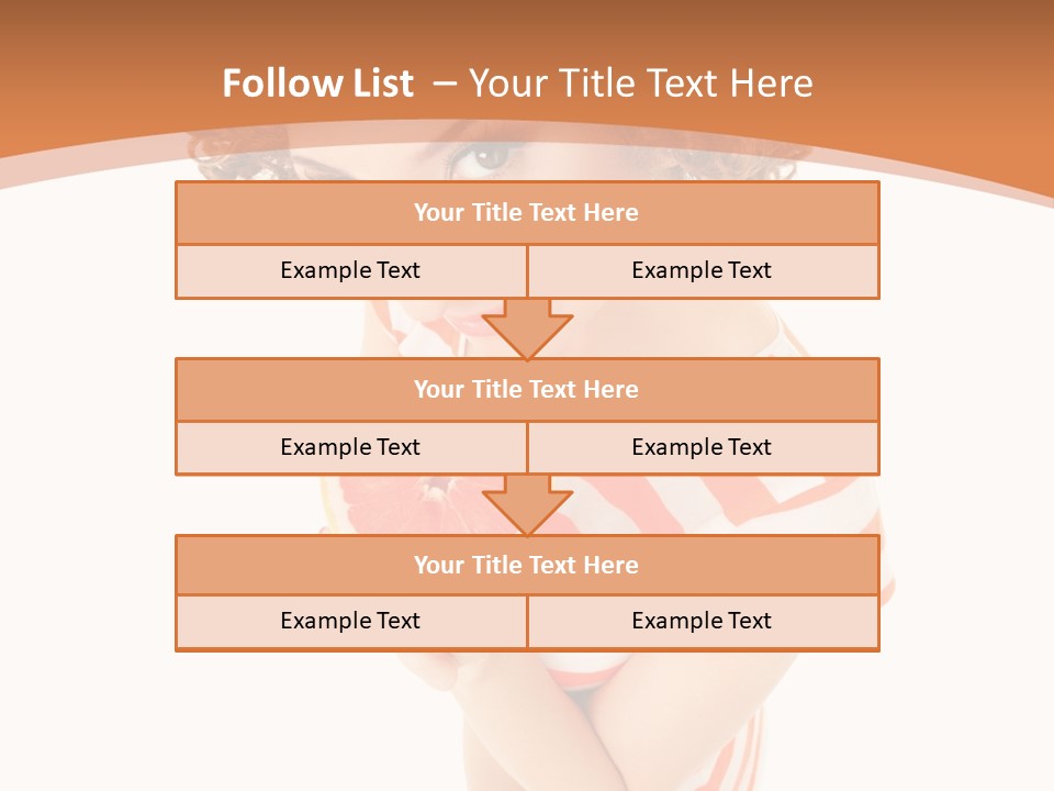 Beauty Background Lovely PowerPoint Template