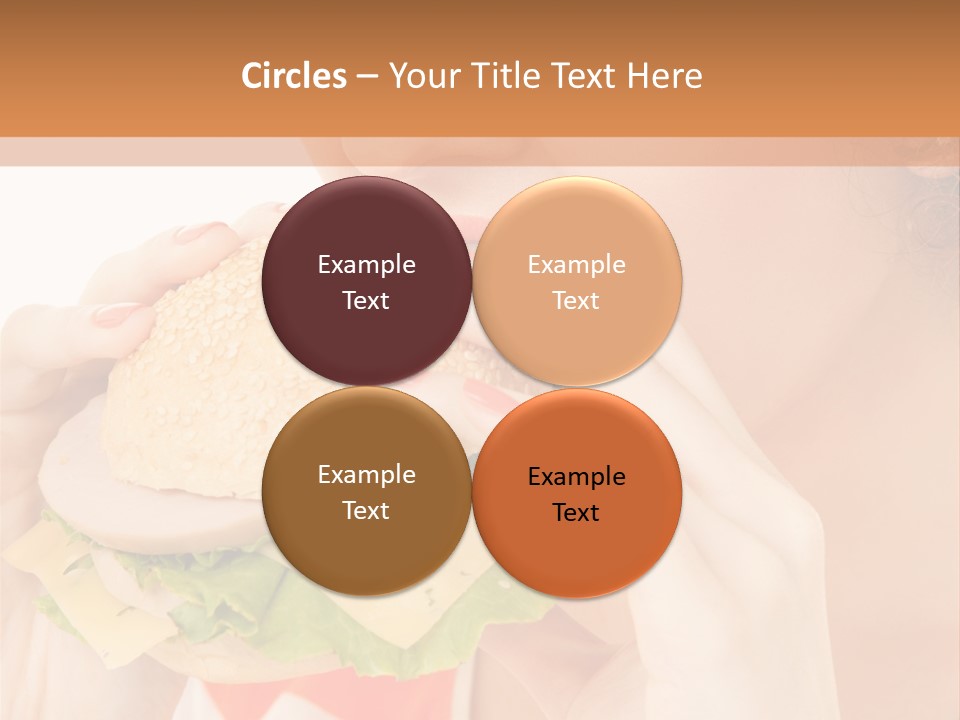 Snack Bite Appetizing PowerPoint Template