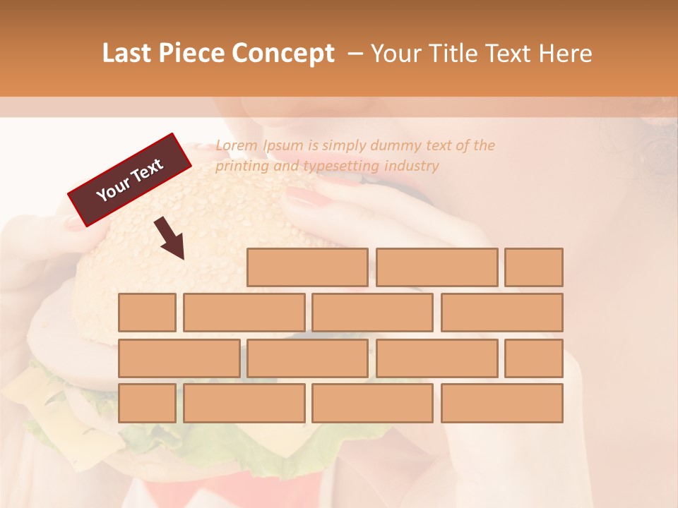 Snack Bite Appetizing PowerPoint Template