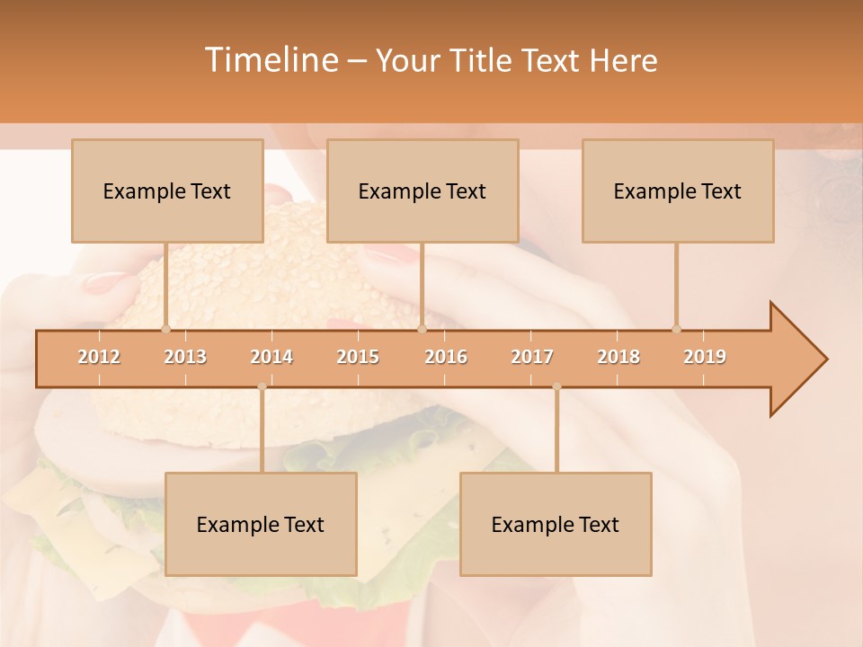 Snack Bite Appetizing PowerPoint Template