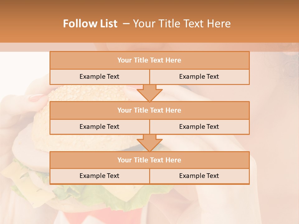 Snack Bite Appetizing PowerPoint Template