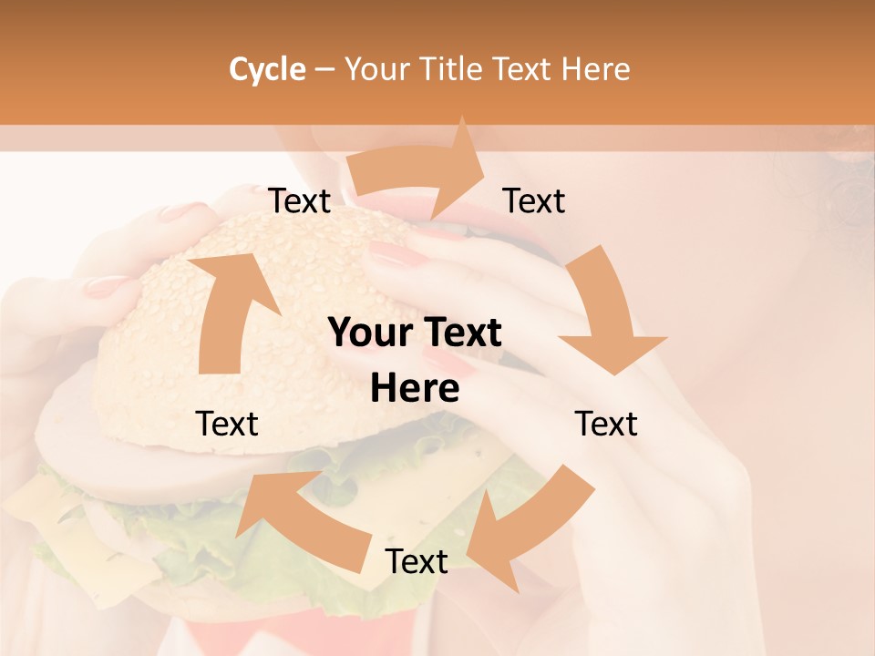 Snack Bite Appetizing PowerPoint Template