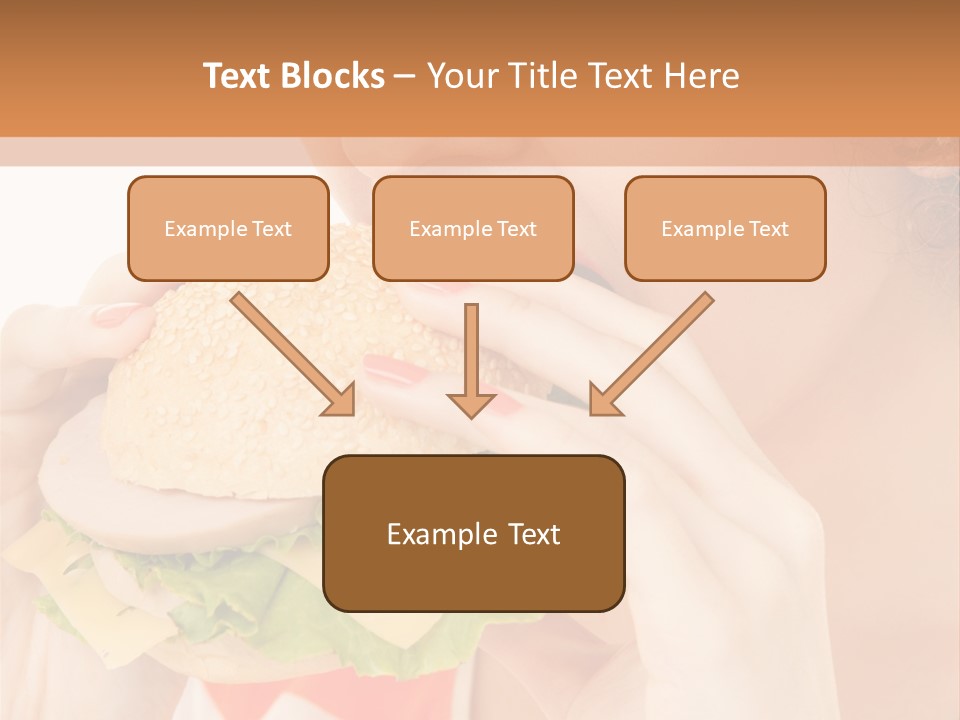 Snack Bite Appetizing PowerPoint Template