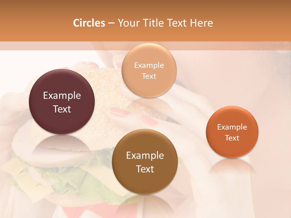 Snack Bite Appetizing PowerPoint Template