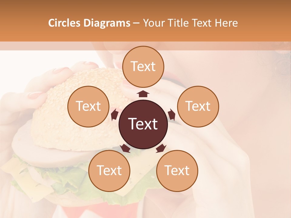 Snack Bite Appetizing PowerPoint Template