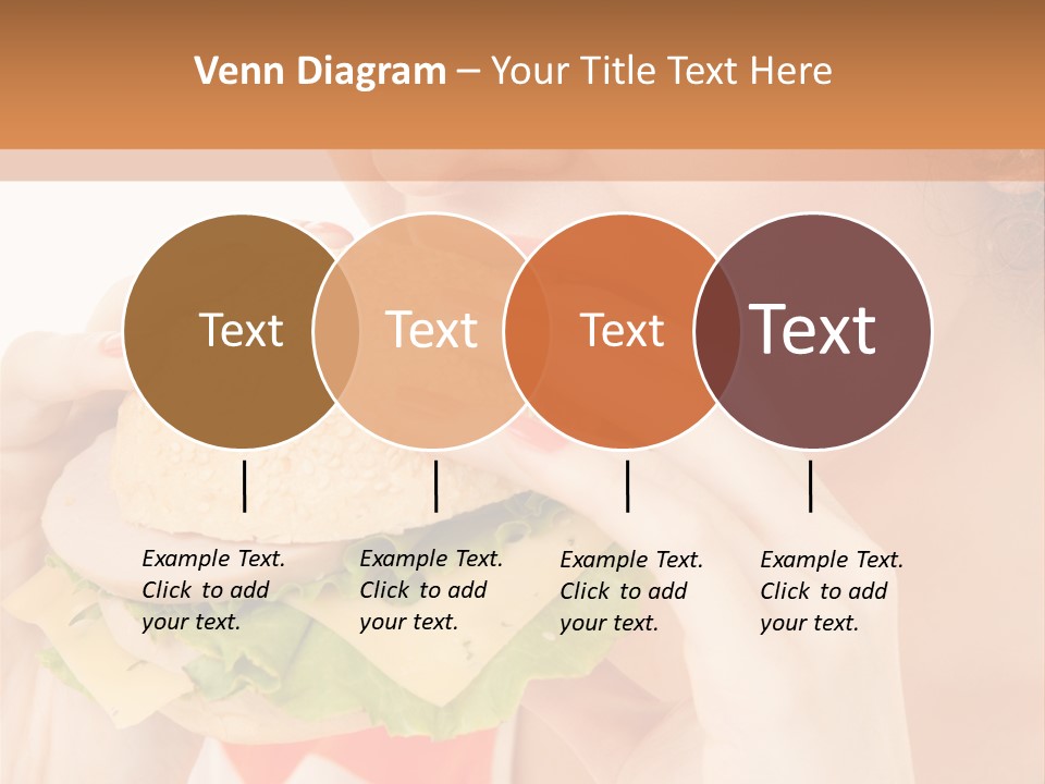 Snack Bite Appetizing PowerPoint Template
