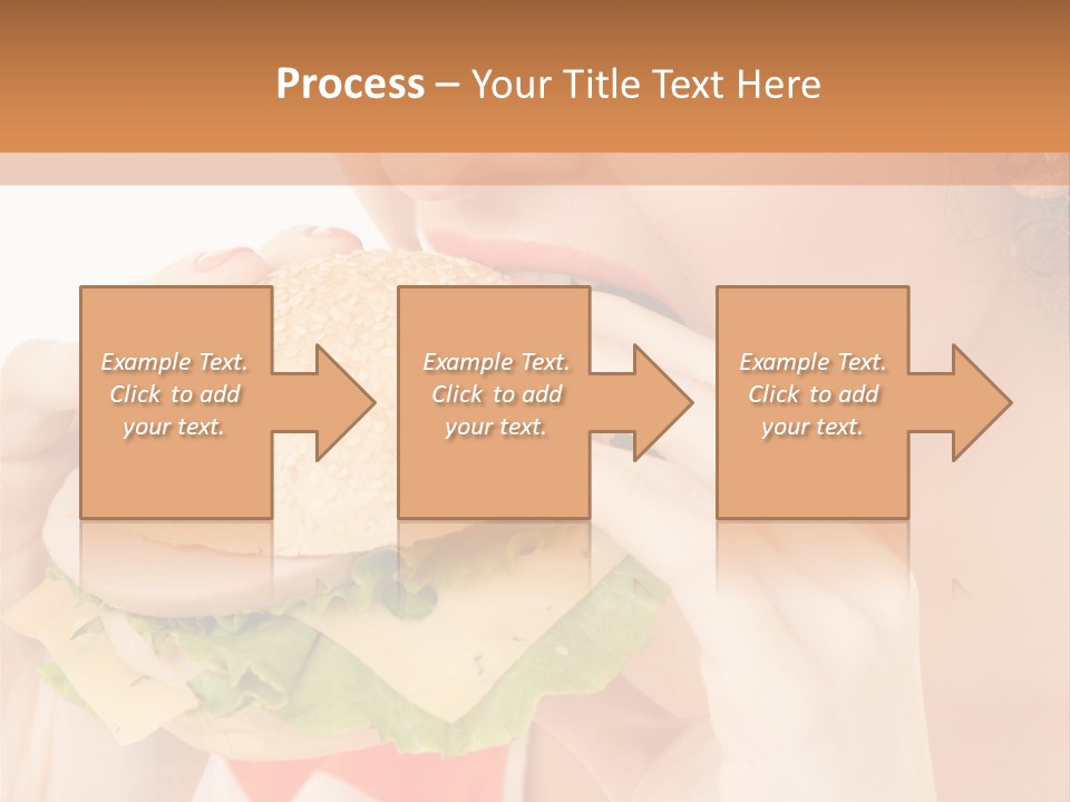 Snack Bite Appetizing PowerPoint Template