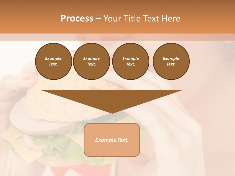Snack Bite Appetizing PowerPoint Template