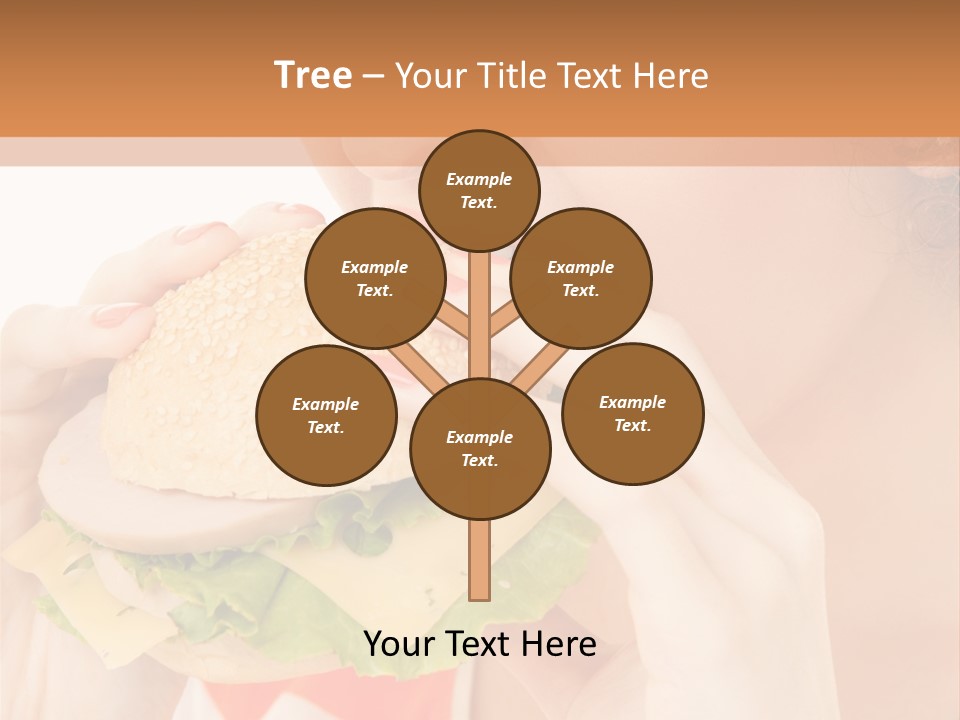 Snack Bite Appetizing PowerPoint Template