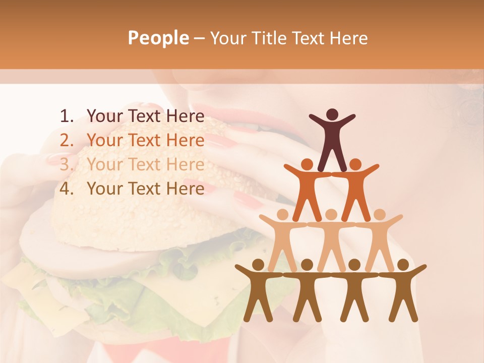 Snack Bite Appetizing PowerPoint Template