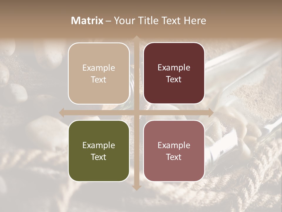 Shell Still Texture PowerPoint Template