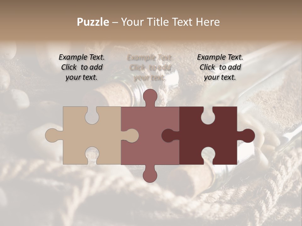 Shell Still Texture PowerPoint Template