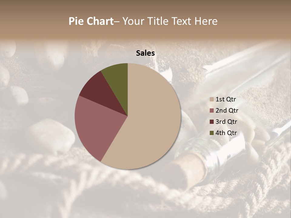 Shell Still Texture PowerPoint Template