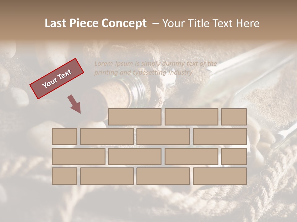 Shell Still Texture PowerPoint Template
