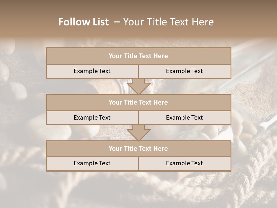 Shell Still Texture PowerPoint Template