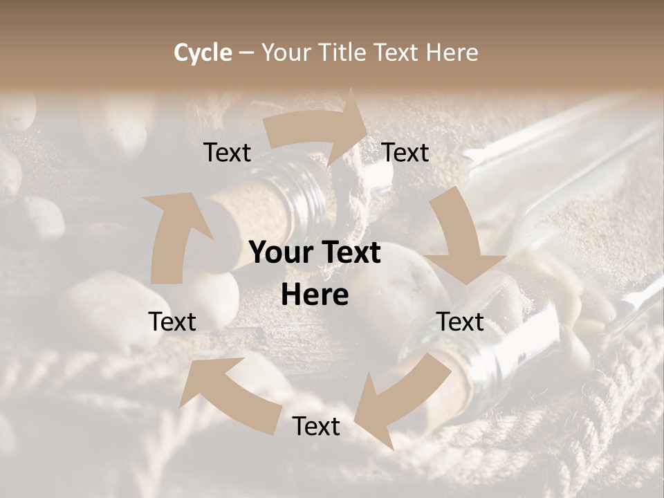 Shell Still Texture PowerPoint Template