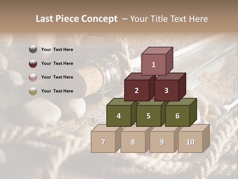 Shell Still Texture PowerPoint Template