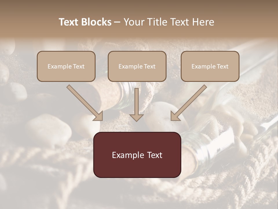 Shell Still Texture PowerPoint Template