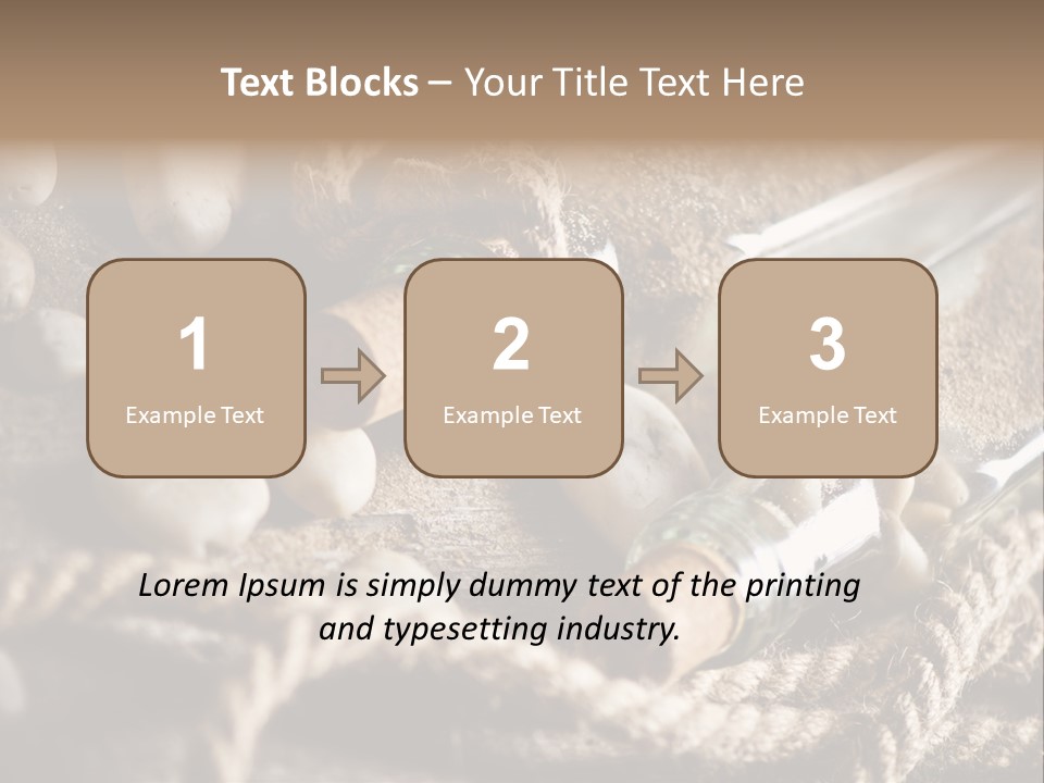 Shell Still Texture PowerPoint Template