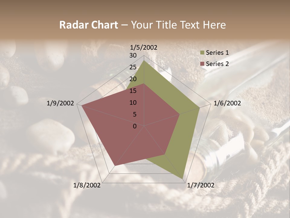 Shell Still Texture PowerPoint Template
