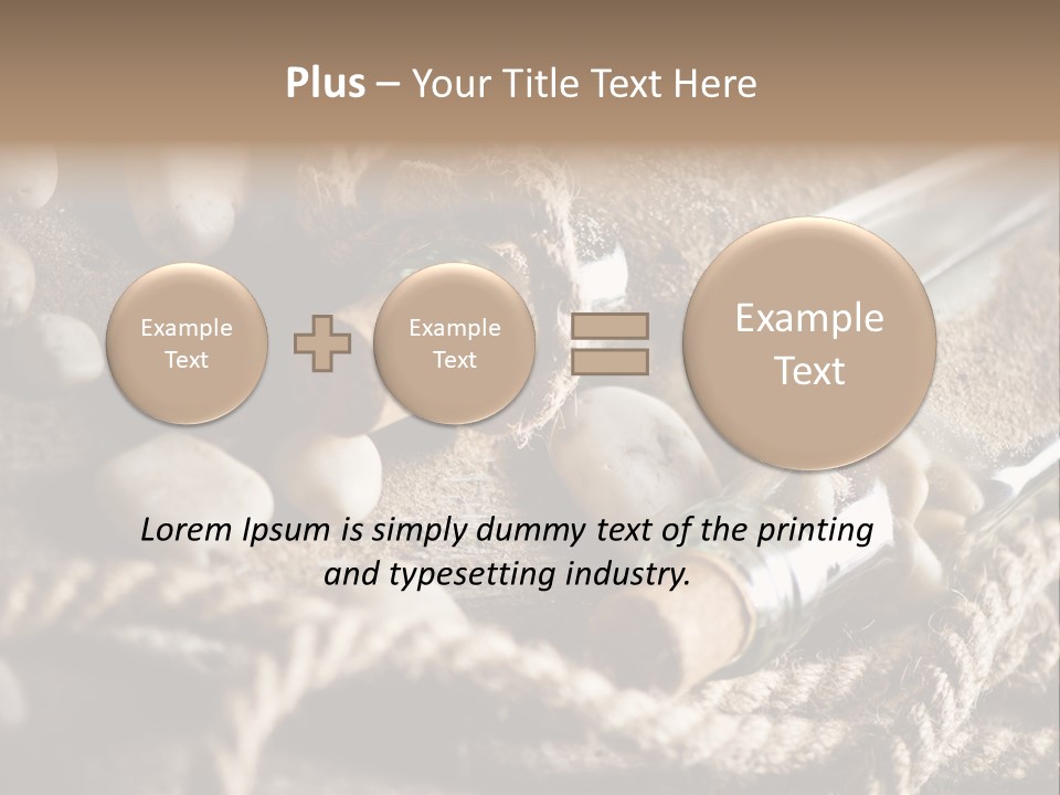 Shell Still Texture PowerPoint Template