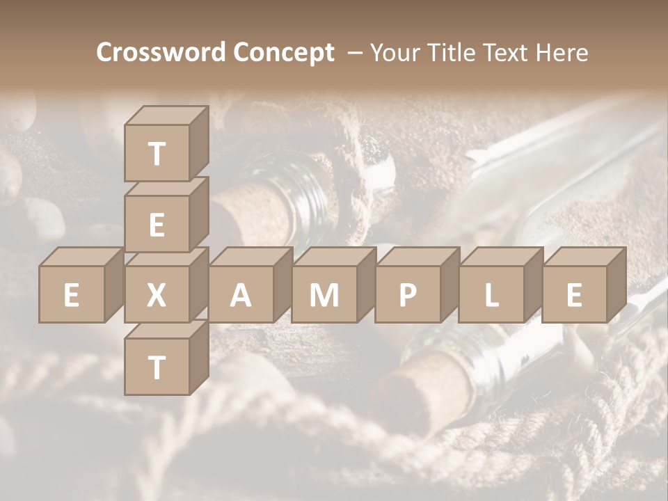 Shell Still Texture PowerPoint Template