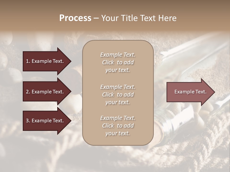 Shell Still Texture PowerPoint Template