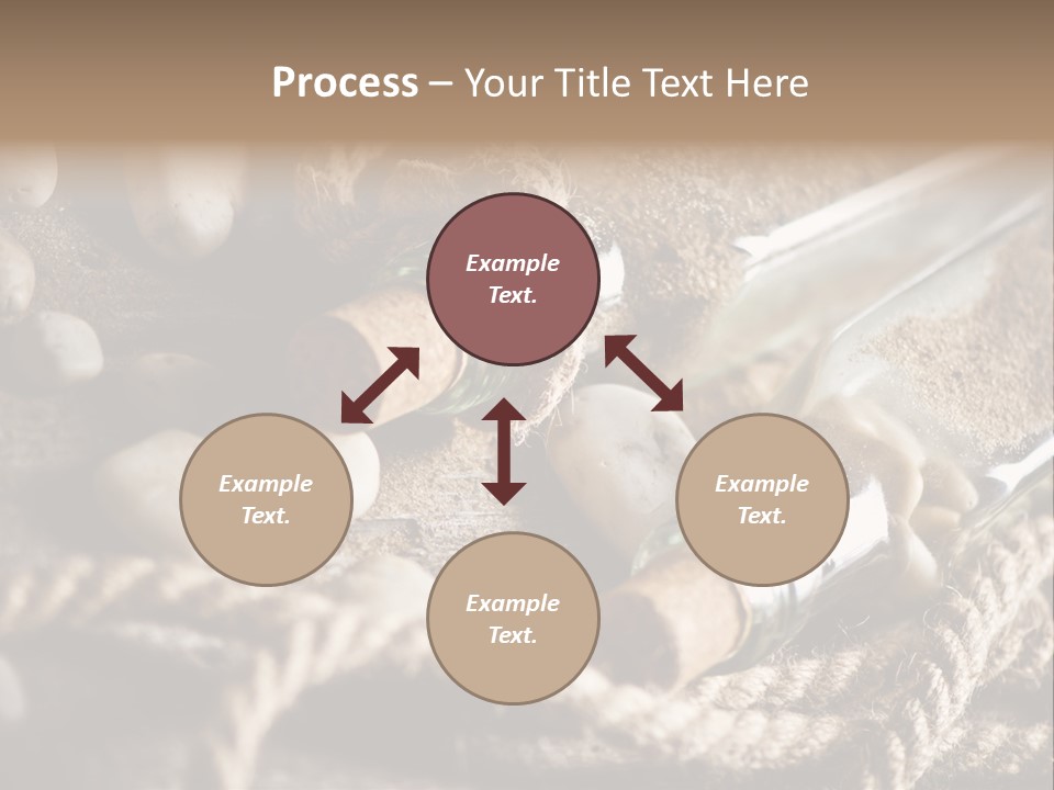 Shell Still Texture PowerPoint Template