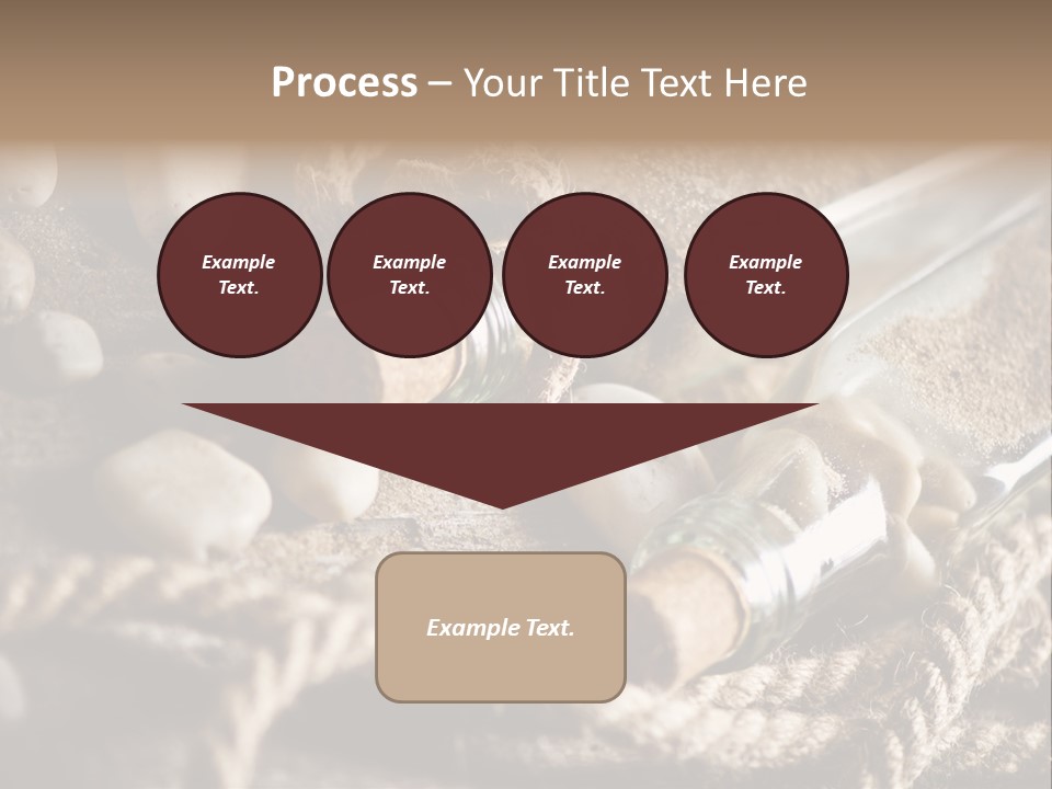 Shell Still Texture PowerPoint Template