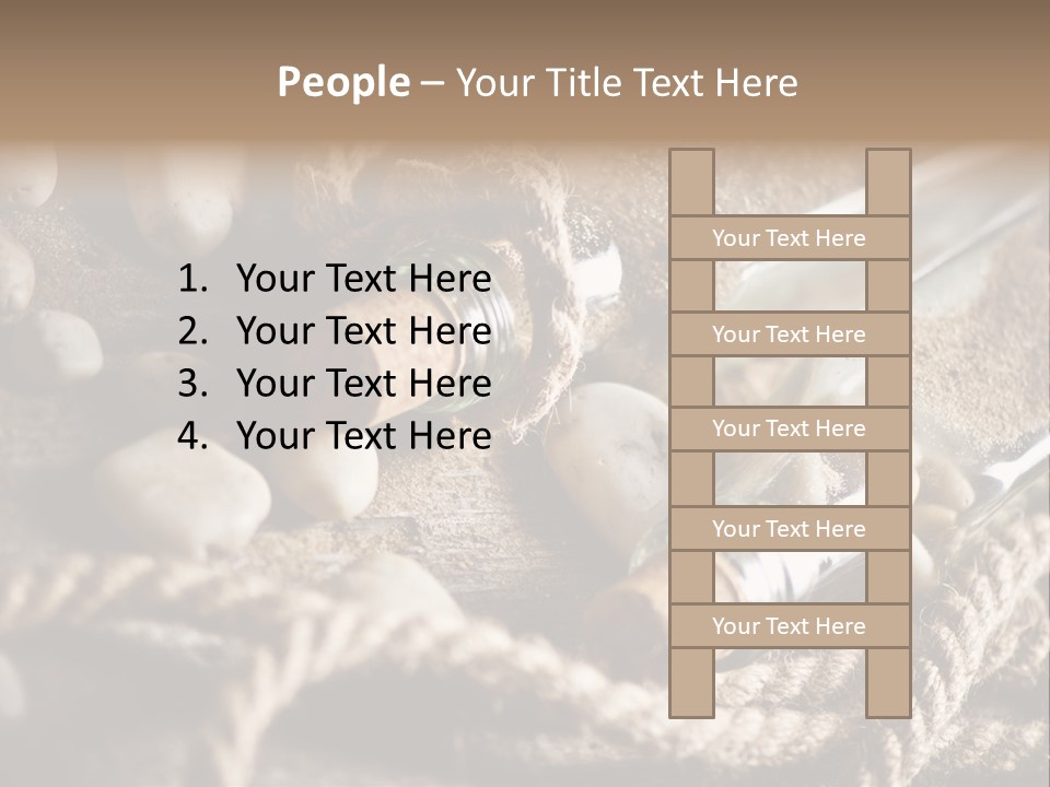 Shell Still Texture PowerPoint Template