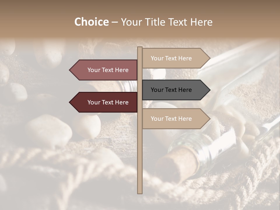 Shell Still Texture PowerPoint Template