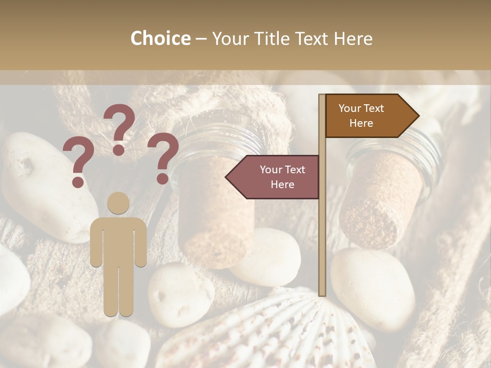 Rotten Board Shell Design PowerPoint Template