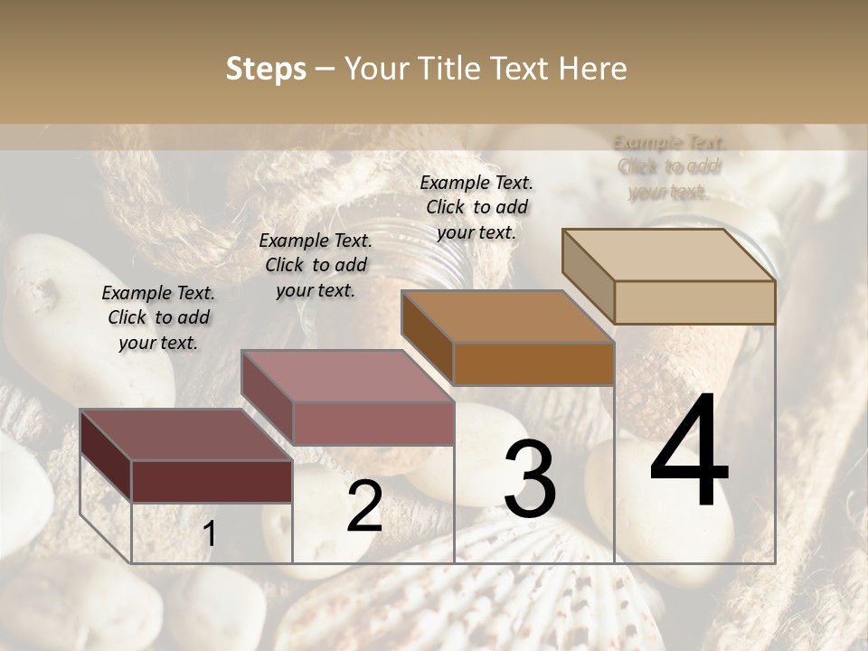 Rotten Board Shell Design PowerPoint Template