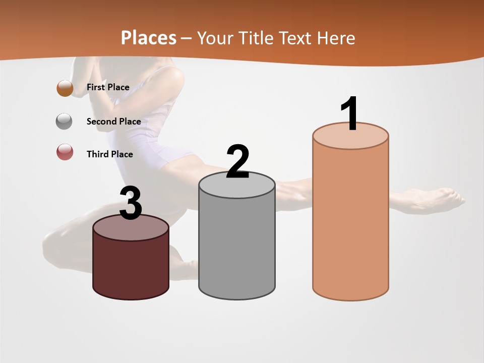 Gymnastic Motion Beautiful PowerPoint Template